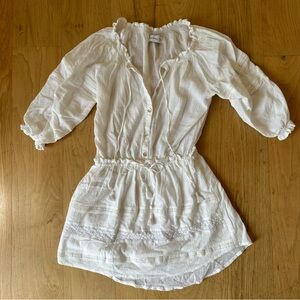 FAITHFULL THE BRAND Gauzy Lace Dress